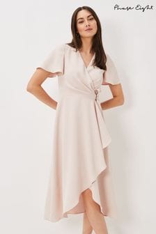 Phase Eight Pink Julissa Wrap Dress (C92561) | €164
