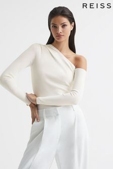 Reiss Ivory Lucy Off-Shoulder Fitted Top (C92993) | 172 €