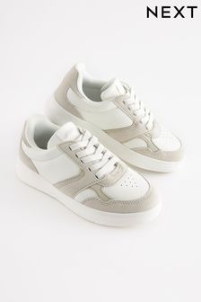 White Lace-Up Shoes (C93139) | $44 - $52