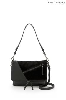 Mint Velvet Phoebe Black Cross-Body Bag (C93190) | $213