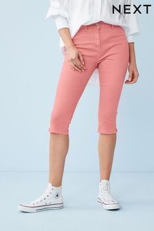 Pink Pedal Pusher Cropped Jeans (C93231) | €8