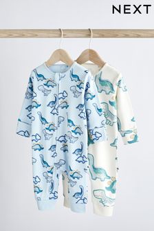 Albastru pal - Pachet de 2 pijamale pentru bebeluși (0 luni - 2 ani) (C93272) | 132 LEI - 149 LEI