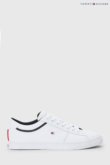 Tommy Hilfiger Iconic White Leather Trainers (C93404) | kr1 557