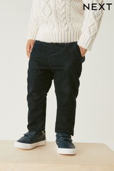 Темно-синий - Вельветовые брюки без застежки (3 мес.-7 лет) (C93408) | €13 - €15