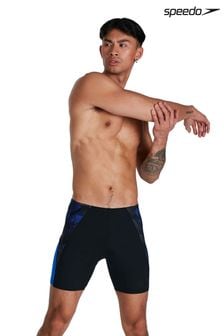 Speedo Eco Splice Mid Jammer Black Swim Shorts (C94034) | €24