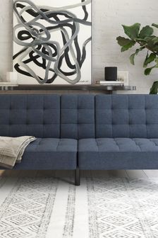 Dorel Home Blue Europe Adalynn Linen Convertible Futon (C94457) | €513