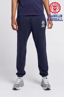 Pantalones de chándal azules con emblema de hombre de Franklin & Marshall (C94525) | 71 €