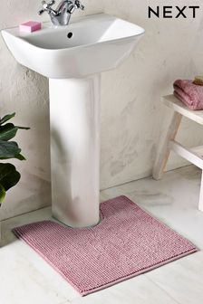 Dusky Pink Bobble Pedestal Bath Mat (C94654) | 261 UAH