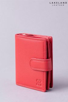 أحمر - محفظة جلد صغيرة من Lakeland Leather (C94760) | 159 ر.س