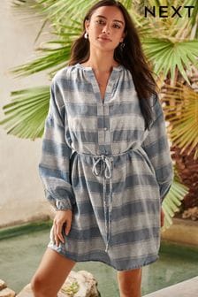 Robe mini-robe Manche longue style Kaftan (C95369) | €18