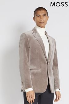 MOSS Tailored Fit Velvet Jacket (C95451) | $328