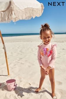 桃粉色 - Sunsafe 2件式泳裝 (3個月至7歲) (C95496) | NT$750 - NT$840