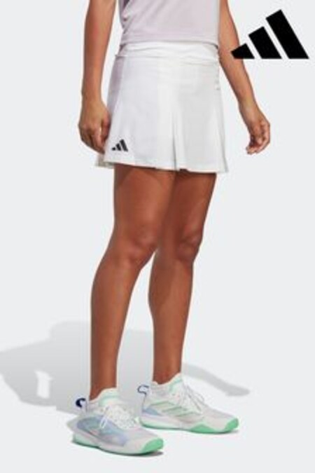adidas White Tennis Club Pleated Skirt (C96275) | 54 €