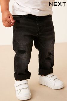 Black Denim Distressed Jeans (3mths-7yrs) (C96814) | ₪ 50 - ₪ 58
