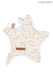 Little Dutch Pink Star Flowers & Butterflies Cuddle Cloth (C97630) | €22