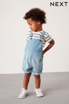 Light Blue Denim Slouch Dungaree (3mths-7yrs) (C97722) | TRY 437 - TRY 483