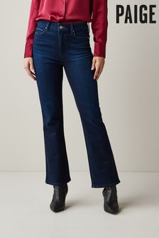 Paige Blue Claudine High Rise Ankle Flared Jeans (C98121) | $428