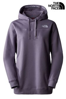 Violett - The North Face Zumu Langes Kapuzensweatshirt (C98307) | 108 €