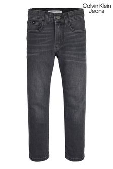 Calvin Klein Dad Fit Black Denim Jeans (C98329) | AED337