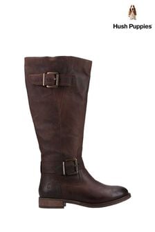 Hush Puppies Estelle Brown Boots (C99288) | $207