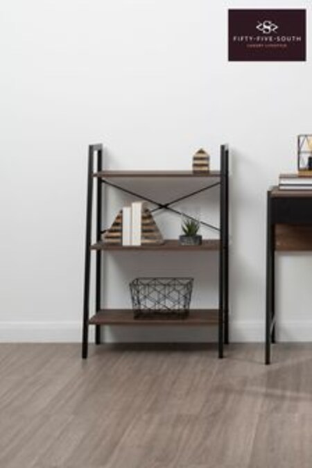 Fifty Five South Brown Slate/Mango Wood Bookends (C99603) | $73