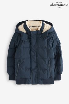 藍色 - Abercrombie & Fitch極致夾棉大衣 (C99767) | HK$812