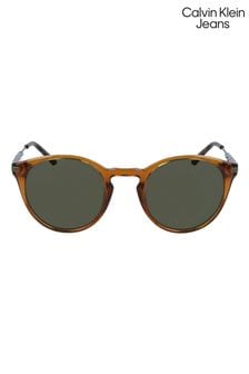 Calvin Klein Jeans Brown Sunglasses (C99776) | 440 QAR