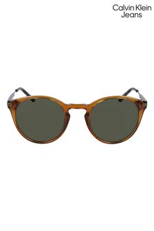 Calvin Klein Jeans Brown Sunglasses