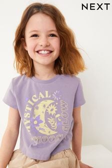 Lilac Purple Celestial T-Shirt (3-16yrs) (C99805) | €5 - €8