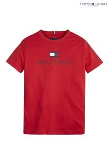 Tommy Hilfiger Red Logo T-Shirt (D00101) | $46 - $56