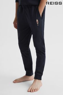 Pantaloni de plajă cu broderie Reiss Andy King Pijamale (D00344) | 174 LEI