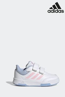 adidas White Infant Tensaur Sport Training Hook and Loop Trainers (D00449) | $37