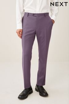 Lilac Purple Motion Flex Stretch Suit Trousers (D01331) | €16