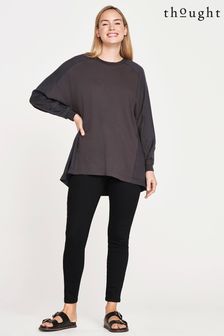 Thought Grey Sloan Modal Jersey Top (D01452) | €31