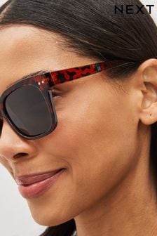 Red Preppy Style Polarised Sunglasses (D01493) | SGD 19