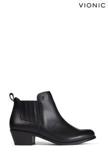 Vionic Bethany Waterproof Black Ankle Boots (D01962) | 191 €