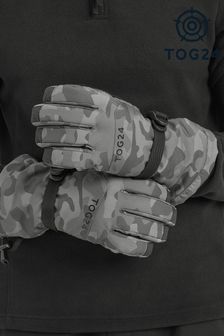 Tog 24 Grey Lockton Waterproof Ski Gloves (D02334) | $58