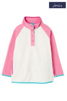 Joules Pink Jaxon Colour Block Fleece (D02350) | €37 - €42