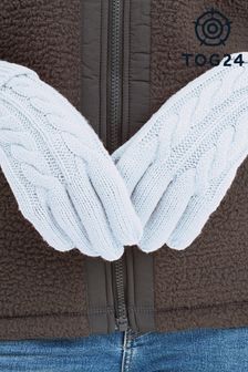Albastru - Tog 24 Grouse Knitted Gloves (D02386) | 143 LEI