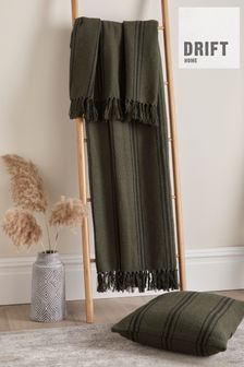 Drift Home Green Brinley Cotton Bedspread (D02591) | ₪ 101