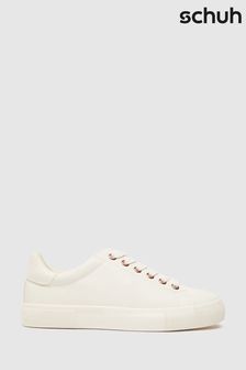Schuh Nina White Lace-Up (D03130) | €34