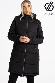 Черная длинная дутая куртка Dare 2b Reputable Ii (D03336) | €73