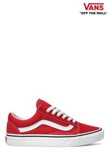 Красный- белый - Мужские кроссовки Vans Old Skool (D03428) | €86