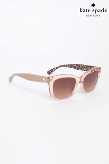 kate spade new york Tammy Transparent Front Nude Sunglasses
