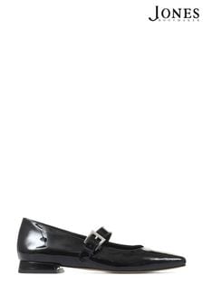 Jones Bootmaker Luciana Square Toe Mary Jane Black Shoes (D03498) | 136 €