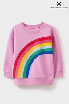 Crew Clothing Company ピンク 装飾 コットン カジュアル スウェットシャツ (D03680) | ￥4,890 - ￥6,200