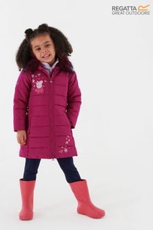 Regatta Girls Pink Peppa Pig Padded Jacket (D04012) | €35