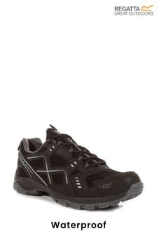 Regatta Vendeavour Waterproof Black Walking Shoes (D04019) | $77