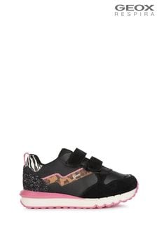Pantofi sport pentru juniori fete Geox fastics Negru (D04107) | 284 LEI - 313 LEI