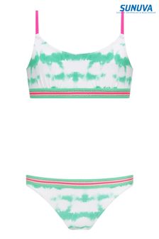 Sunuva Green Tie Dye Strappy Bikini (D04399) | 132 zł
